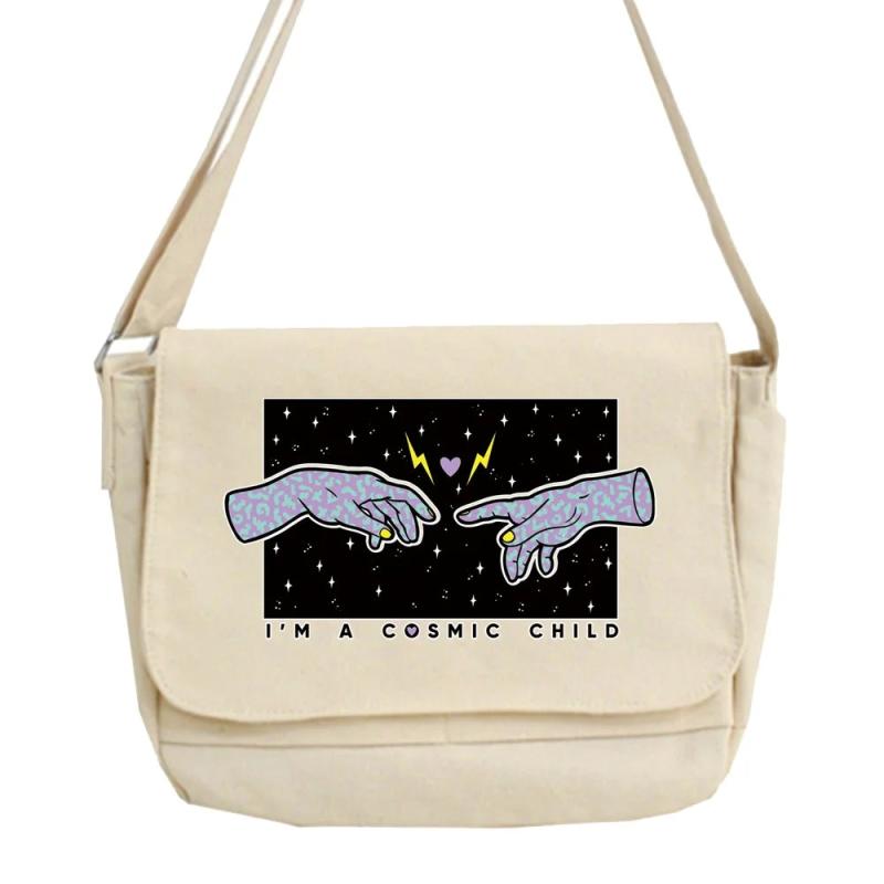 Japanese Messenger Bag Harajuku College Style One-shoulder Hand P
