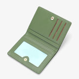 Women's Thin Wallet Clutch Bags Craftsmanship Buckle Pocket Men Bag