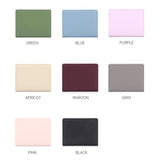 Women's Thin Wallet Clutch Bags Craftsmanship Buckle Pocket Men Bag