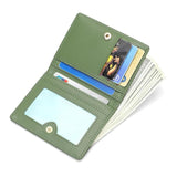 Women's Thin Wallet Clutch Bags Craftsmanship Buckle Pocket Men Bag