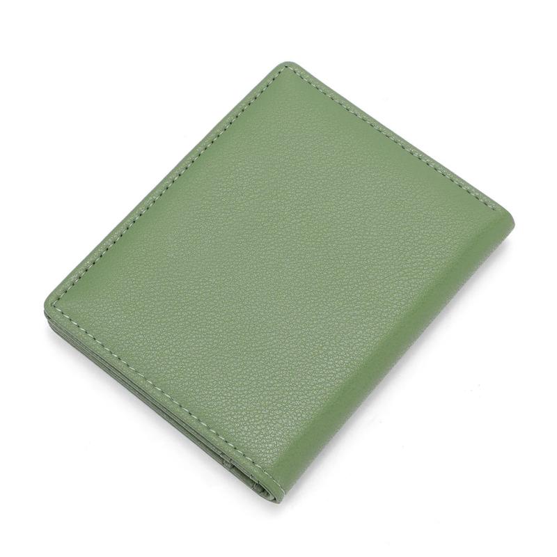 Women's Thin Wallet Clutch Bags Craftsmanship Buckle Pocket Men Bag