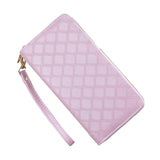 Long Double Zipper Wallet Handheld Purse Airpods Protective Sleeve