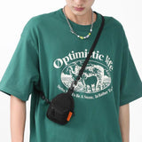 Waterproof Crossbody Shoulder Bag Small Sling Pack for Work Business