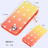 Demon Slayer Zenitsu PU Leather Wallet Kimetsu no Yaiba Purse