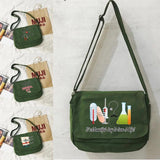 Japanese College Student Messenger Bag