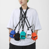 Waterproof Crossbody Backpack Large Capacity Men's Messenger Bag