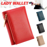 Women's Short Wallet Tri-Fold Large Capacity Lightweight