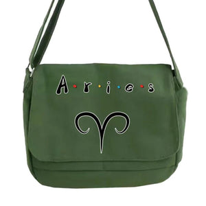 Japanese Constellation Pattern Messenger Bag