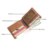 Mini PU Leather Money Clip Lightweight Portable for Business