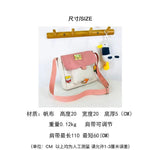 Women's Canvas Envelope Messenger Bag Sweet Student Shoulder Bag