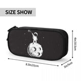 Large Capacity Pen Storage Box Pencil Case Kids Organizer Bag