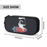 Cartoon Spaceman Pencil Case for Boys Girls
