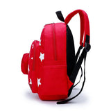 Star Print Kindergarten School Bags Lightweight Nylon Backpack for Toddlers