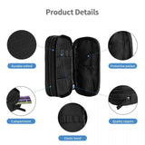 Zipper Pencil Case Cosmetic Pouch Students Wallet Purse Bag