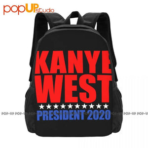 Kanye West For President 01 Backpack Large Capacity