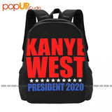 Kanye West For President 01 Backpack Large Capacity