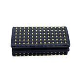 HC Female Wallet Rivets Teen Girl Women Wallets Phone Pocket Purse