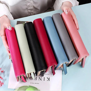 Women's Phone Wallet Clutch PU Case Carteira