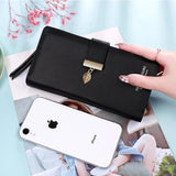 Women's Phone Wallet Clutch PU Case Carteira
