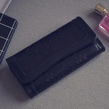 Hollow Out Pattern Retro Wallet Female Purse PU Leather Bag Women wallets