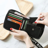 Small Laser Wallet Female Zipper Student Wallets