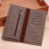 Engraved Photo Wallet Personalized Trifold PU Leather Holiday Gift