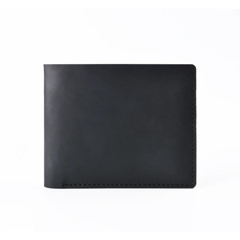 Vintage Crazy Horse Leather Wallet For Men Bifold Male Purse Slim Men Wallets