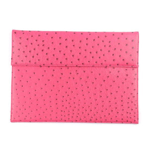 Women Leather Laptop Sleeve Pouch Bag for Ins Female Pouch Clutch