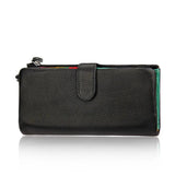 High Cow Leather Wallets Female Long Wallet Women Zipper Purse Money Bag