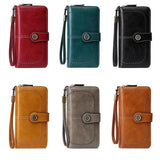 Tilorraine RFID Antimagnetic Wallet Long Zipper Women's Clutch