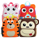 3D Cartoon Animal Bag School Bags for Kids Toddler Kindergarten Boys Girls