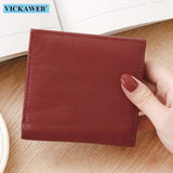 Small Leather Wallet Ladies Purse Female Hasp Womens Wallets And Purses