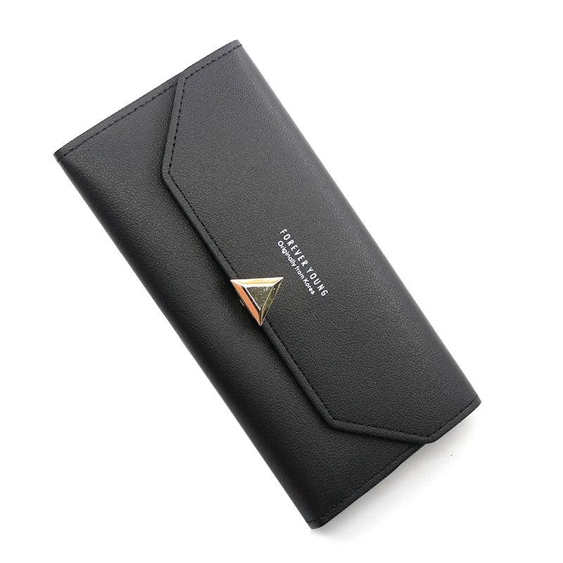 Ladies Long Student Purse Multi-Function Handbag