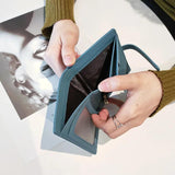 100% Leather Womens Wallets and Purses Small money bag phone wallet purse