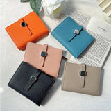 100% Leather Womens Wallets and Purses Small money bag phone wallet purse