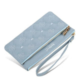 Seagloca Women's Long Zip Wallet Large Capacity