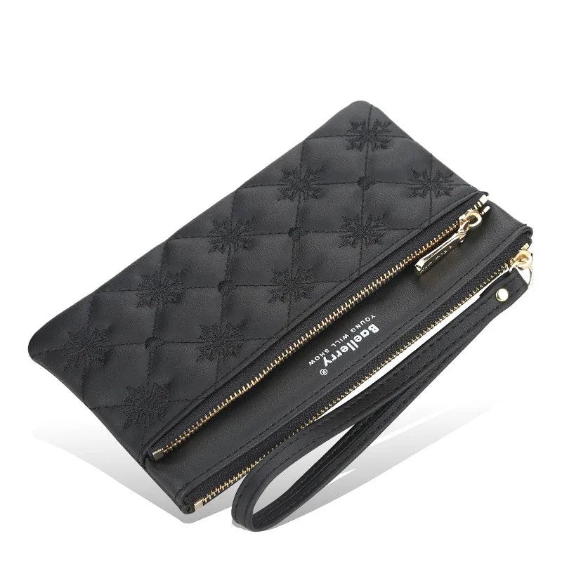 Seagloca Women's Long Zip Wallet Large Capacity