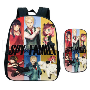 Spy x Family Anya Forger Backpack 12INCH Cartoon School Bags for Boys Girls 3-7