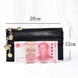 Layer Ladies Hand Bags Clutch Wallet Soft Pu Leather Small Crossbody Bags