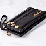 Layer Ladies Hand Bags Clutch Wallet Soft Pu Leather Small Crossbody Bags
