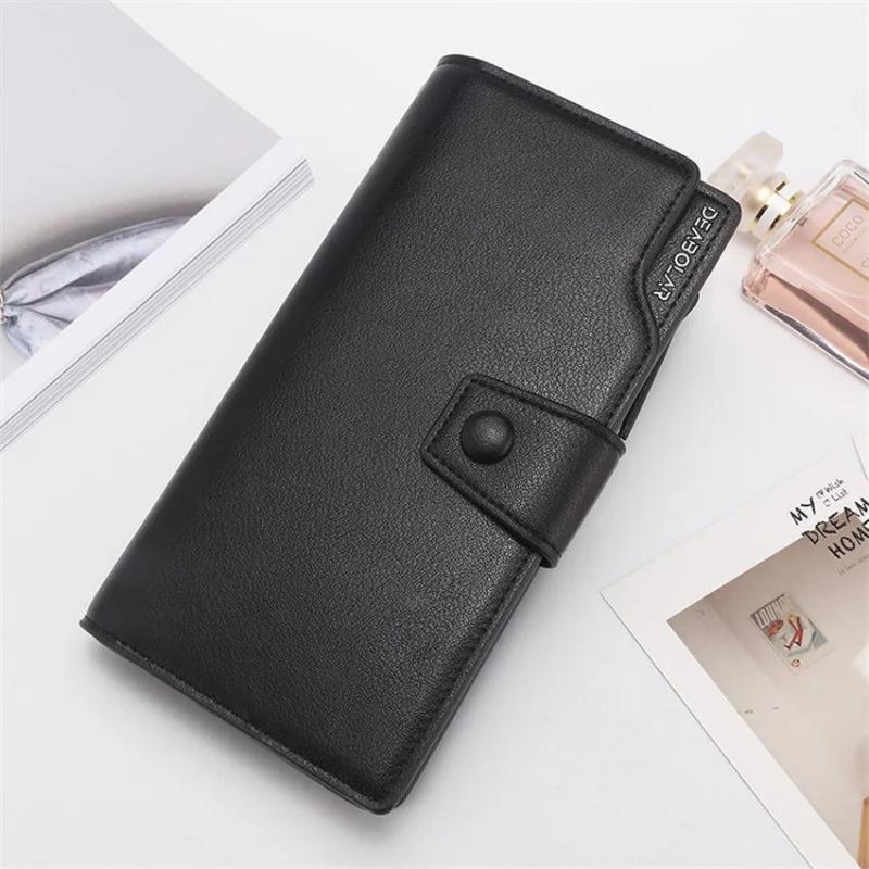 Scrub Leather Lady Purses Clutch Wallet Female Carteira Feminina W322