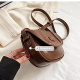 Women PU Leather Shoulder Bag Small Crossbody Bag