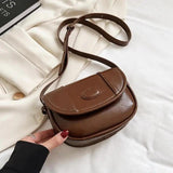 Women PU Leather Shoulder Bag Small Crossbody Bag