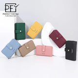 Women's High-Casual Wallet with Zipper Large Capacity