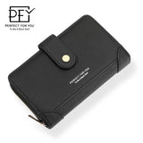 Women's High-Casual Wallet with Zipper Large Capacity