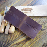 Personalized Vintage Leather Men Wallet Marvels Hero Slim Purse Gift