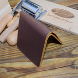 Personalized Vintage Leather Men Wallet Marvels Hero Slim Purse Gift