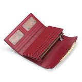 Diamond Leather Wallet Women Patent Leather Wallets Female Clutch