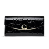 Diamond Leather Wallet Women Patent Leather Wallets Female Clutch