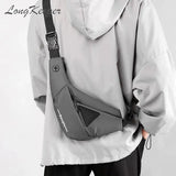 Men's Waterproof Shoulder Bag Crossbody Backpack for Outdoor Hiking